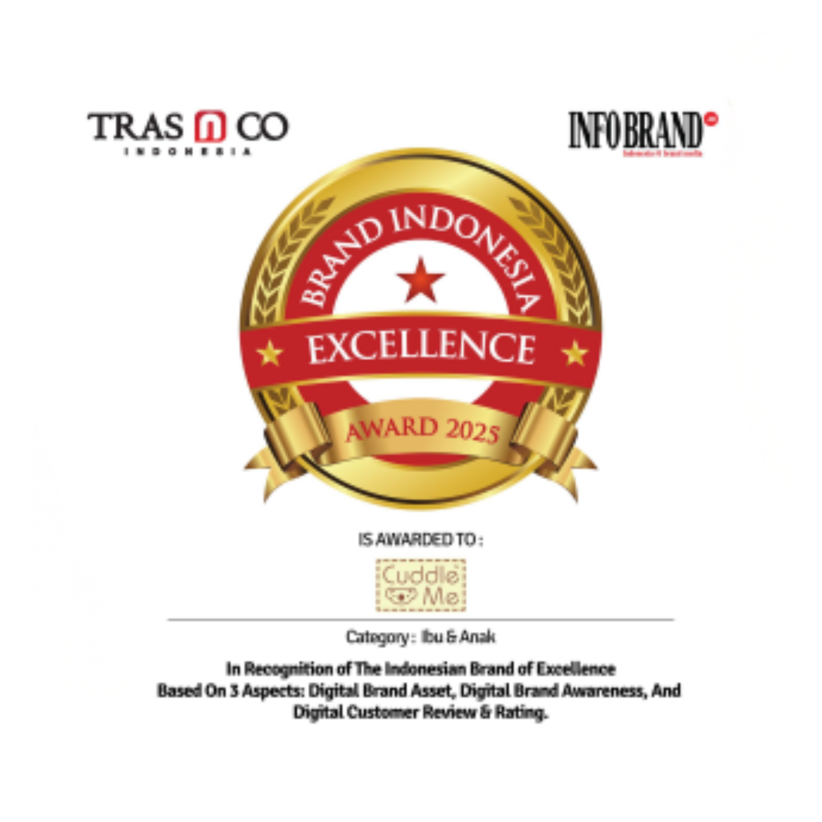 Indonesia Brand Excellence Award 2025 Logo