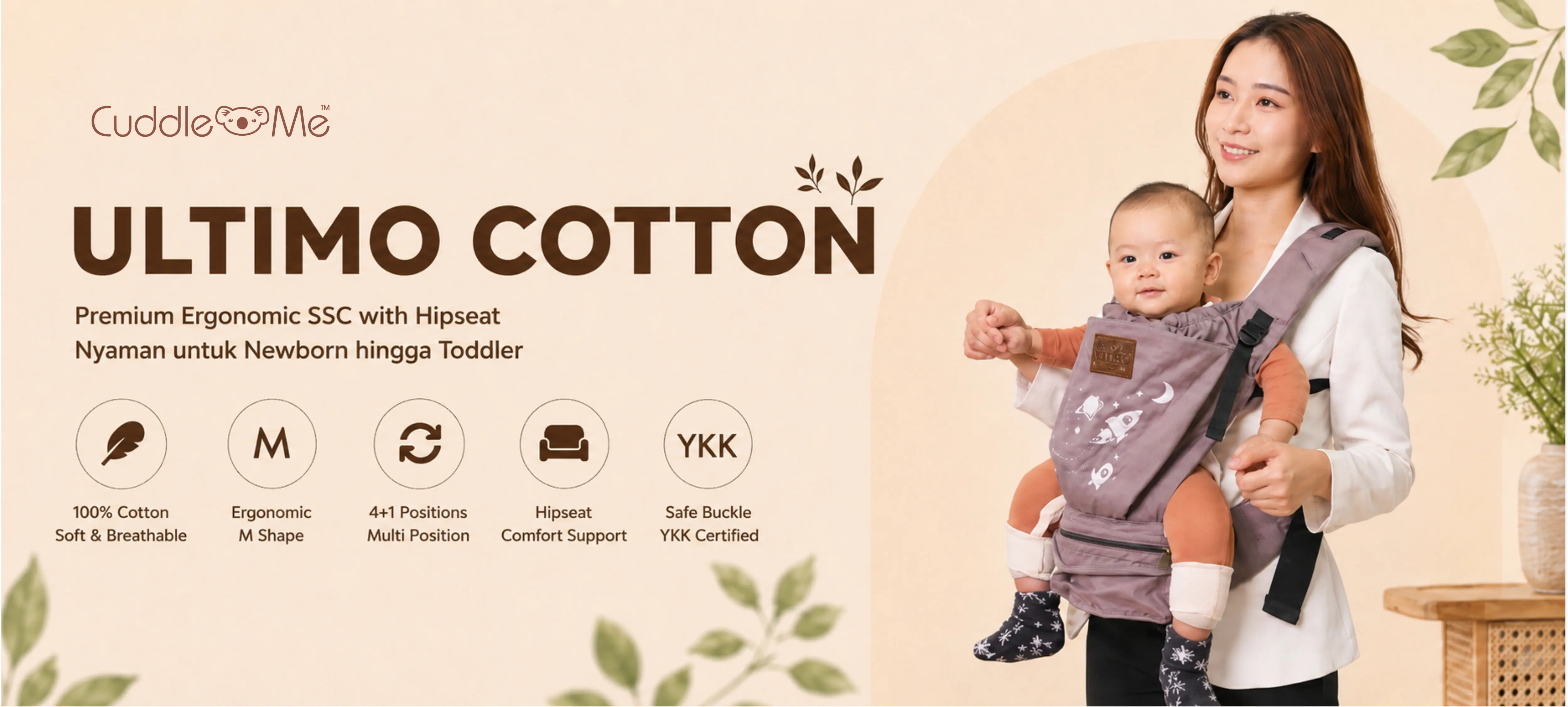 Cover Produk CuddleMe Ultimo Cotton