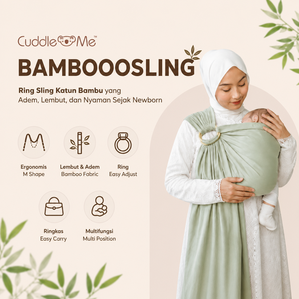 Cover Produk CuddleMe BambooSling