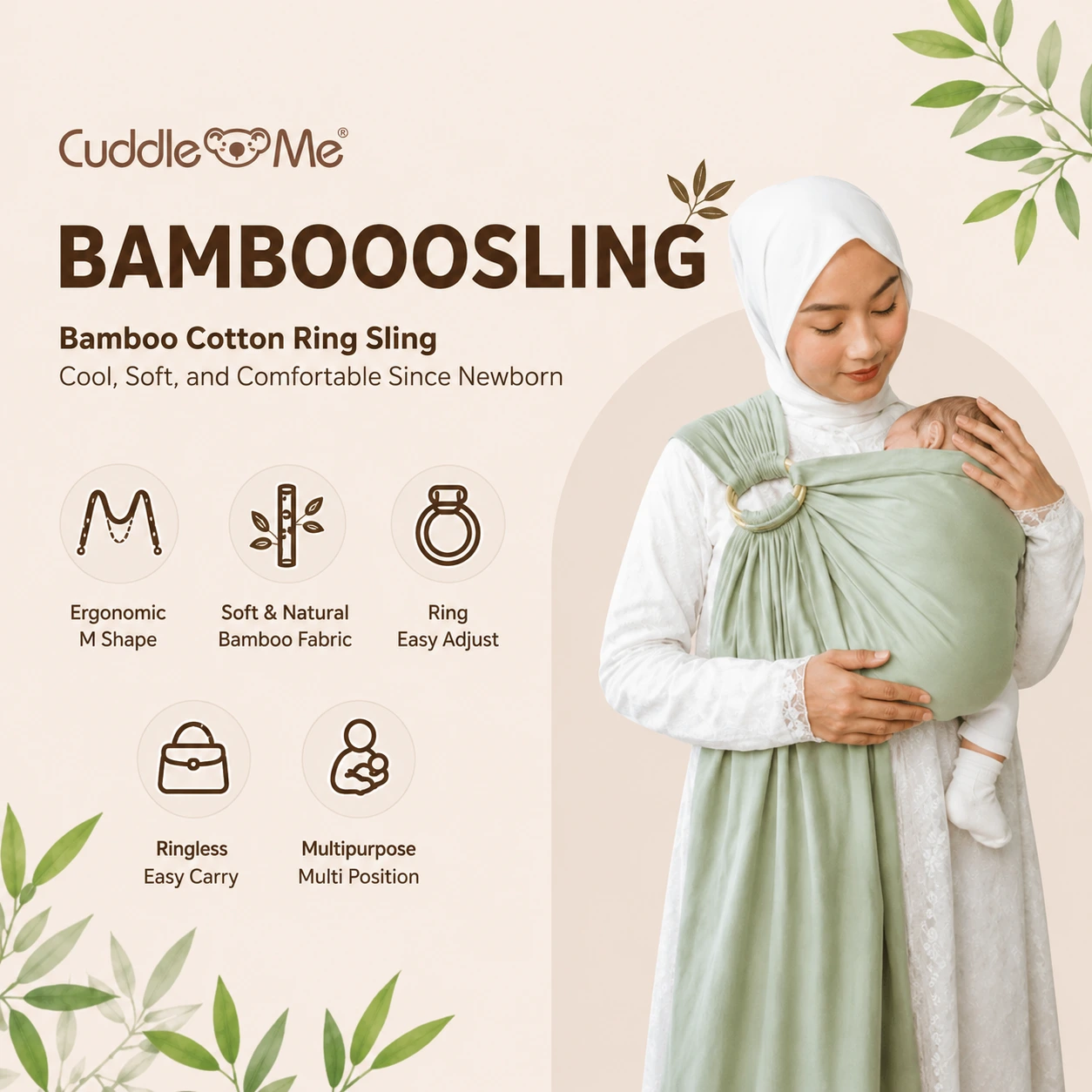 CuddleMe BambooSling Cover