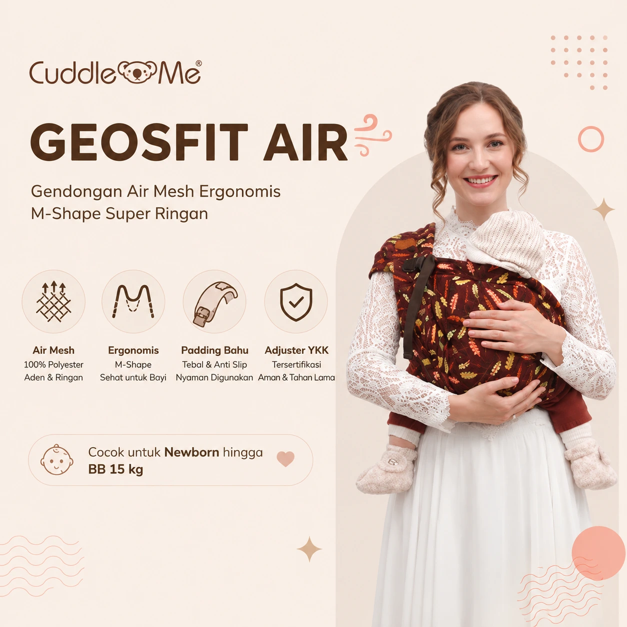 Cover Produk CuddleMe GeosFit Air