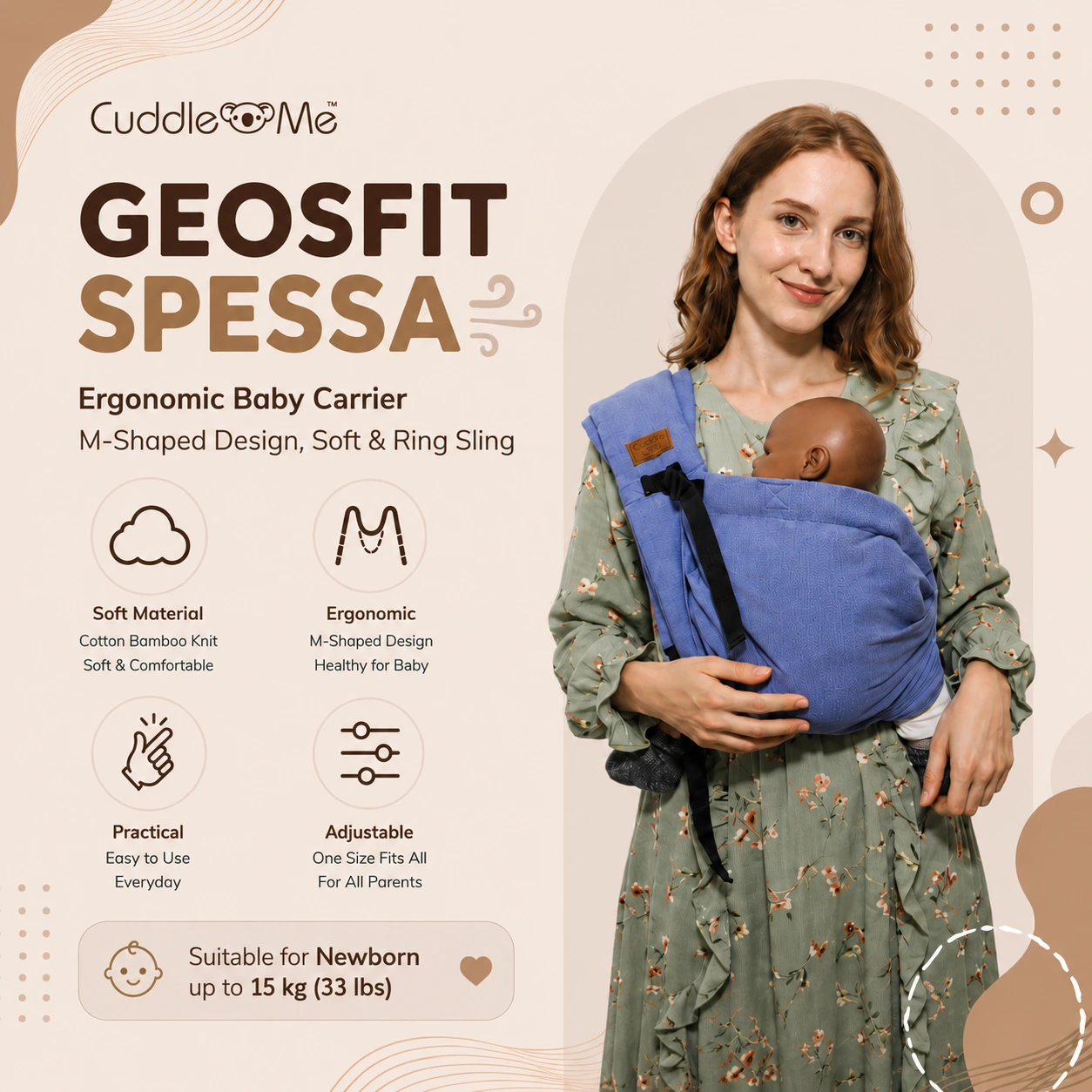CuddleMe GeosFit Spessa Cover
