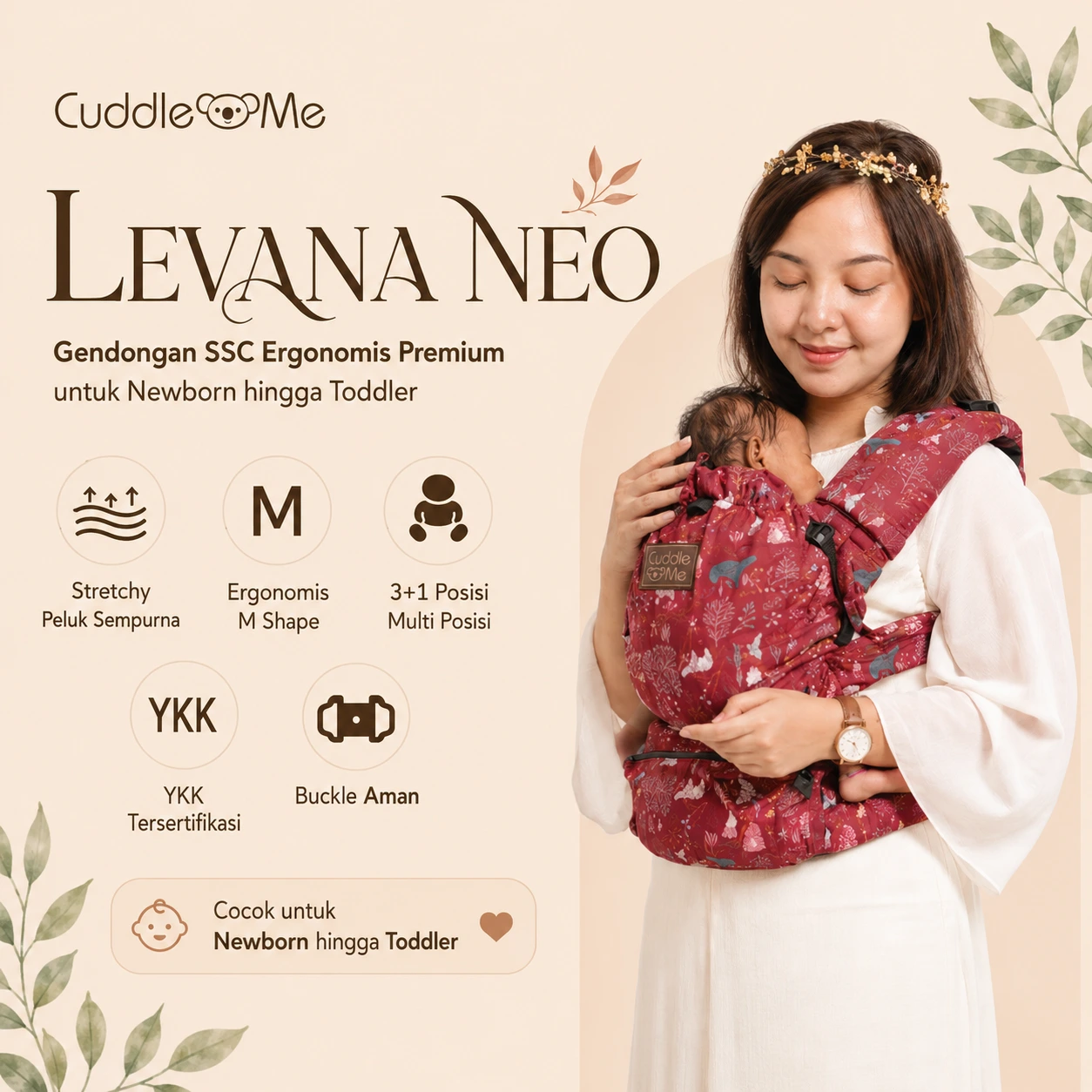 Cover Produk CuddleMe Levana Neo