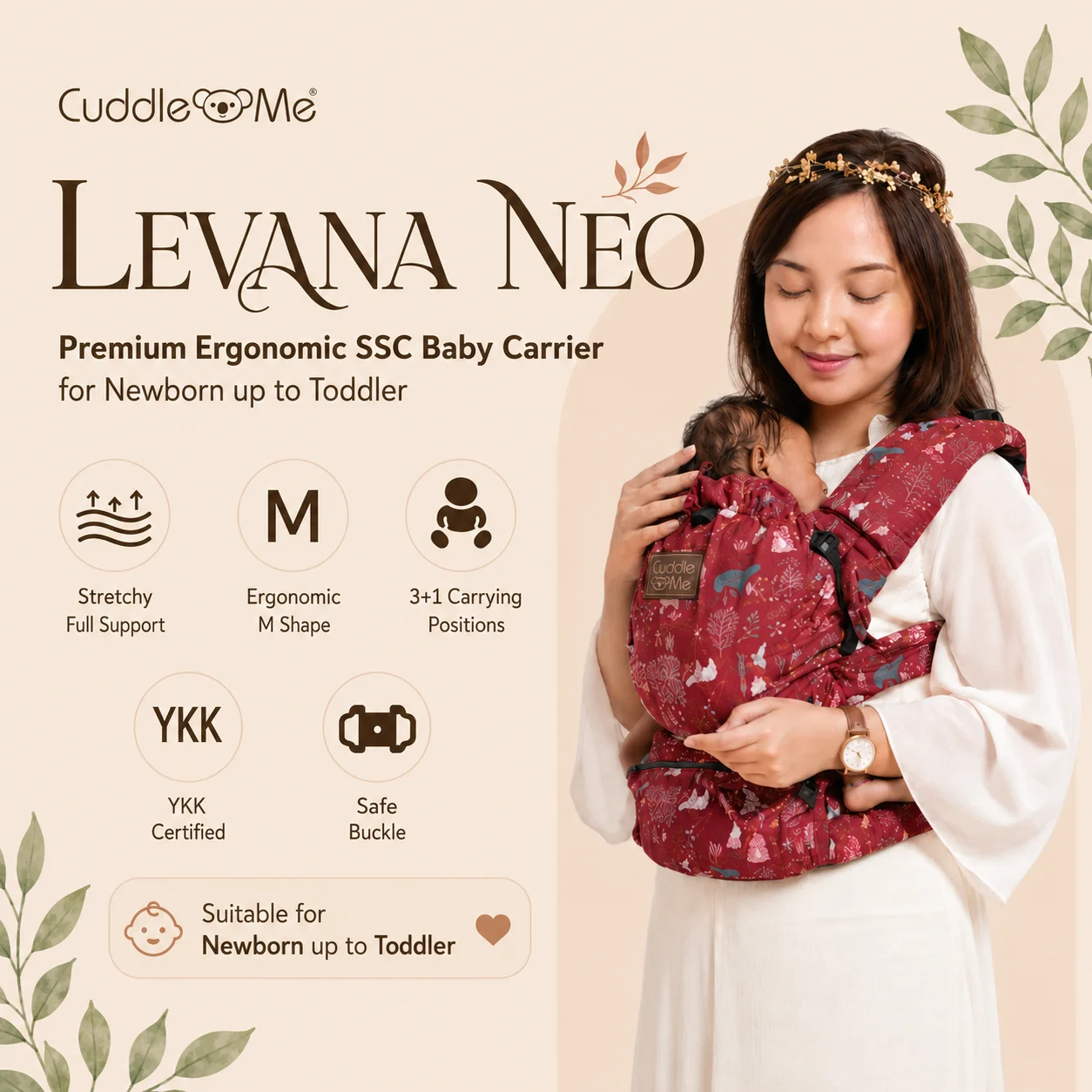 CuddleMe Levana Neo Cover