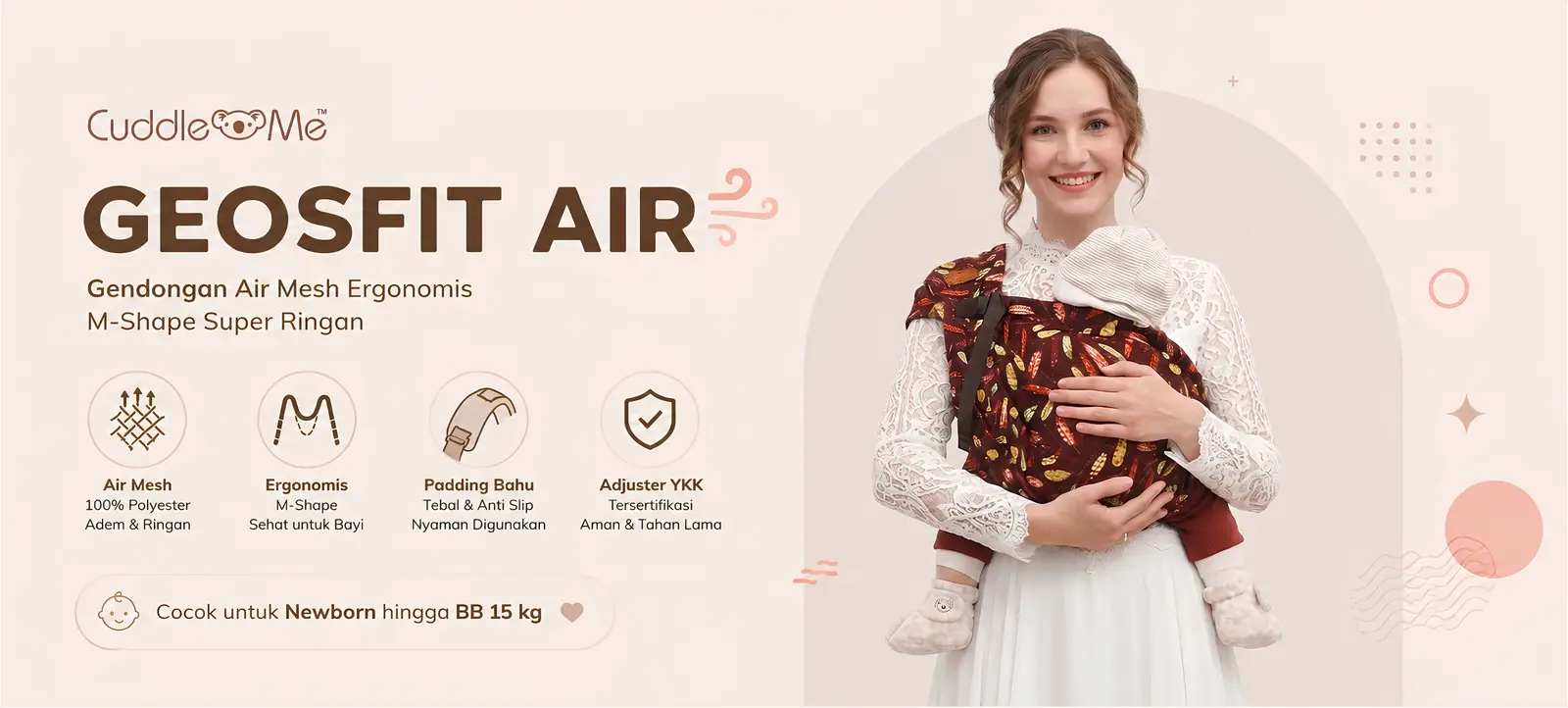Cover Produk CuddleMe GeosFit Air