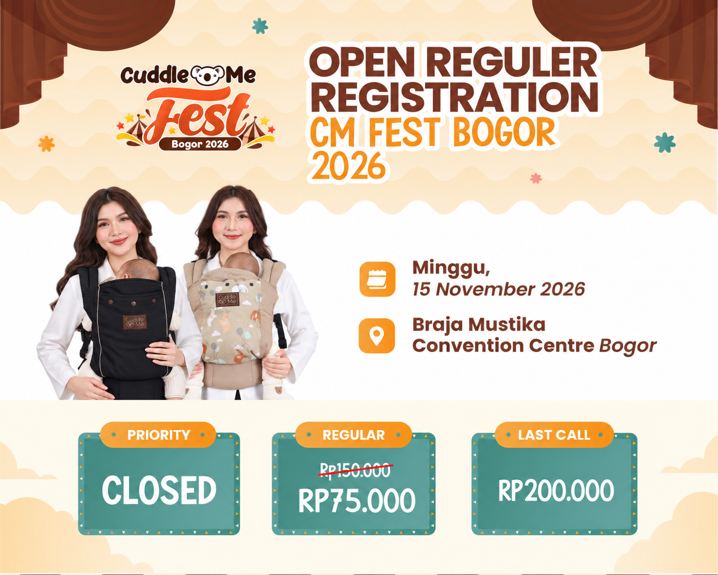 CuddleMe Fest Bogor 2026 Header