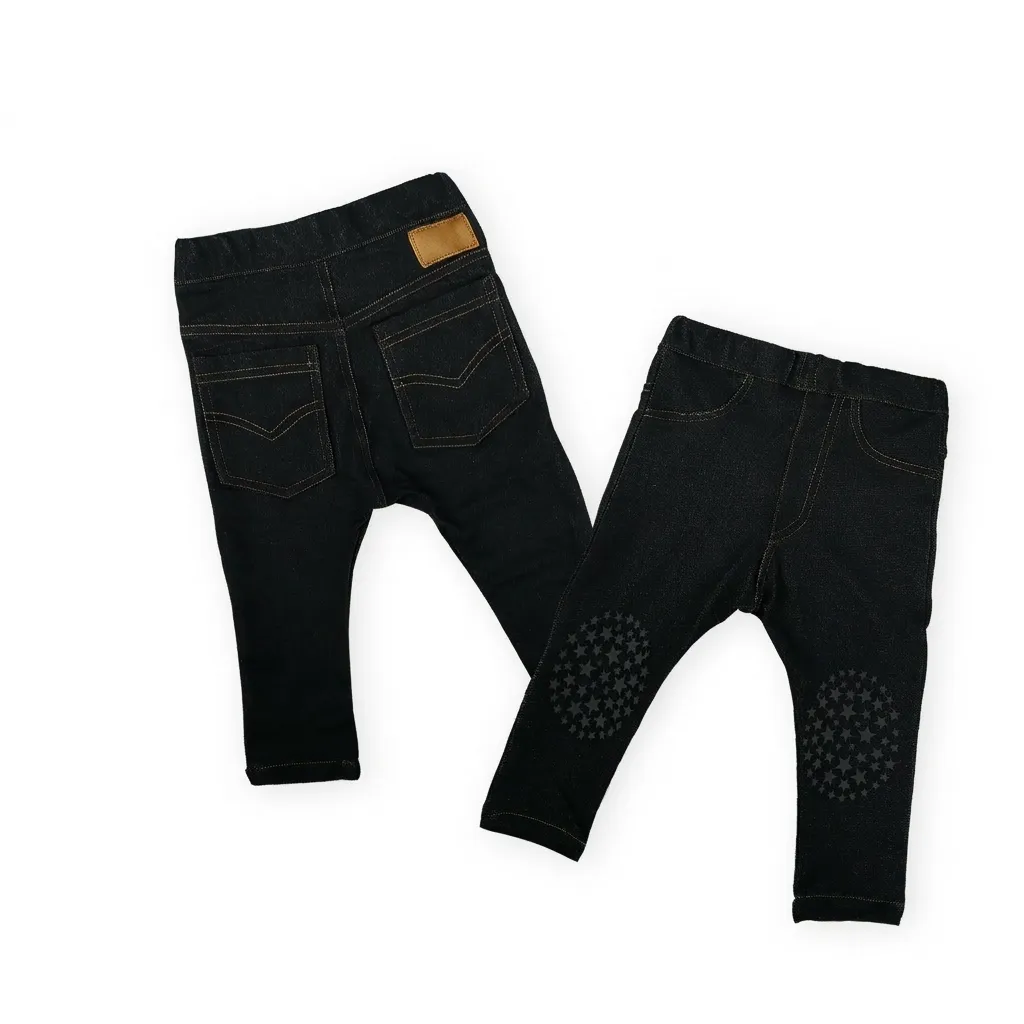 [MFG070001] CRAWLING JEGGING (Black)