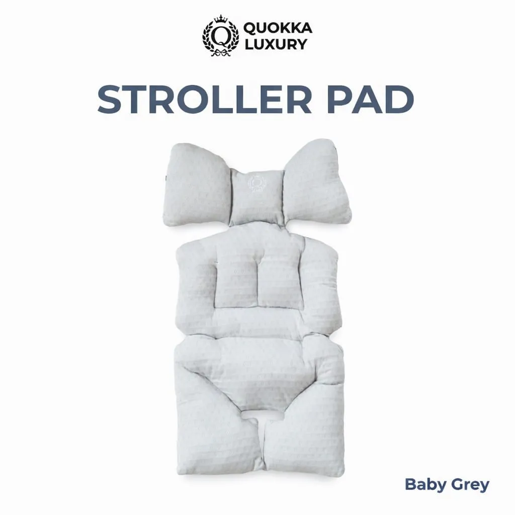 [MFG570004] QUOKKA LUXURY STROLLER PAD (Baby Grey)