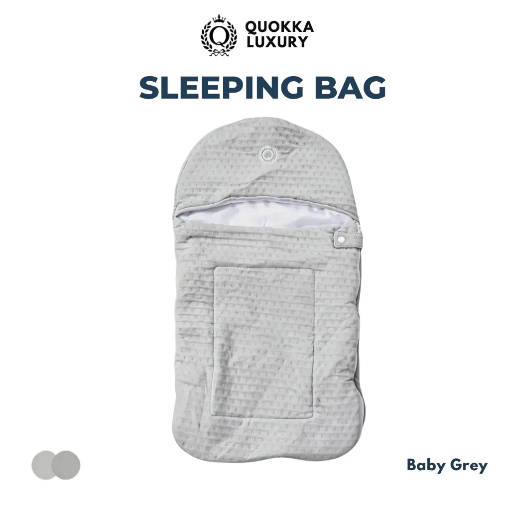 [MFG570008] QUOKKA LUXURY SLEEPING BAG (Baby Grey)