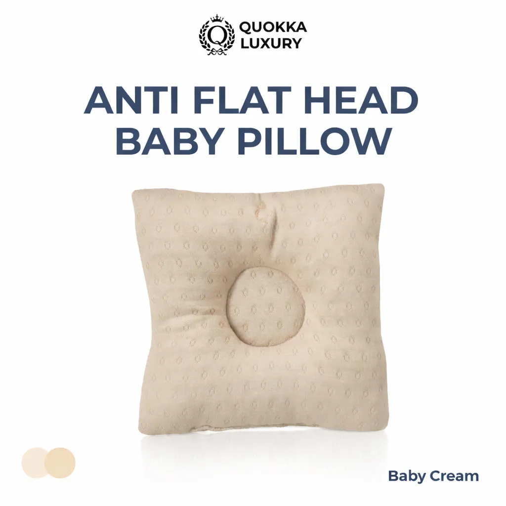 QUOKKA LUXURY ANTI FLAT HEAD BABY PILLOW