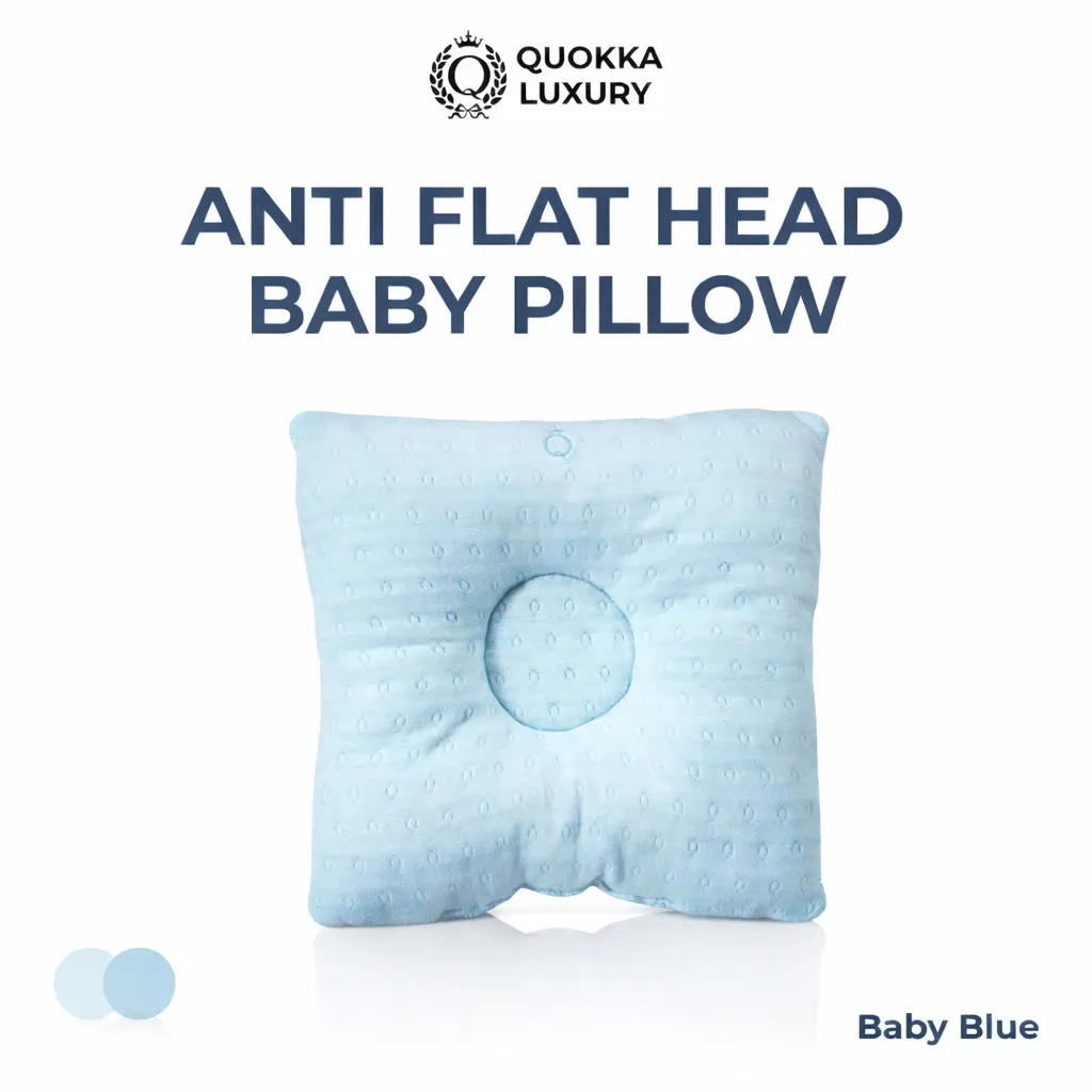 QUOKKA LUXURY ANTI FLAT HEAD BABY PILLOW