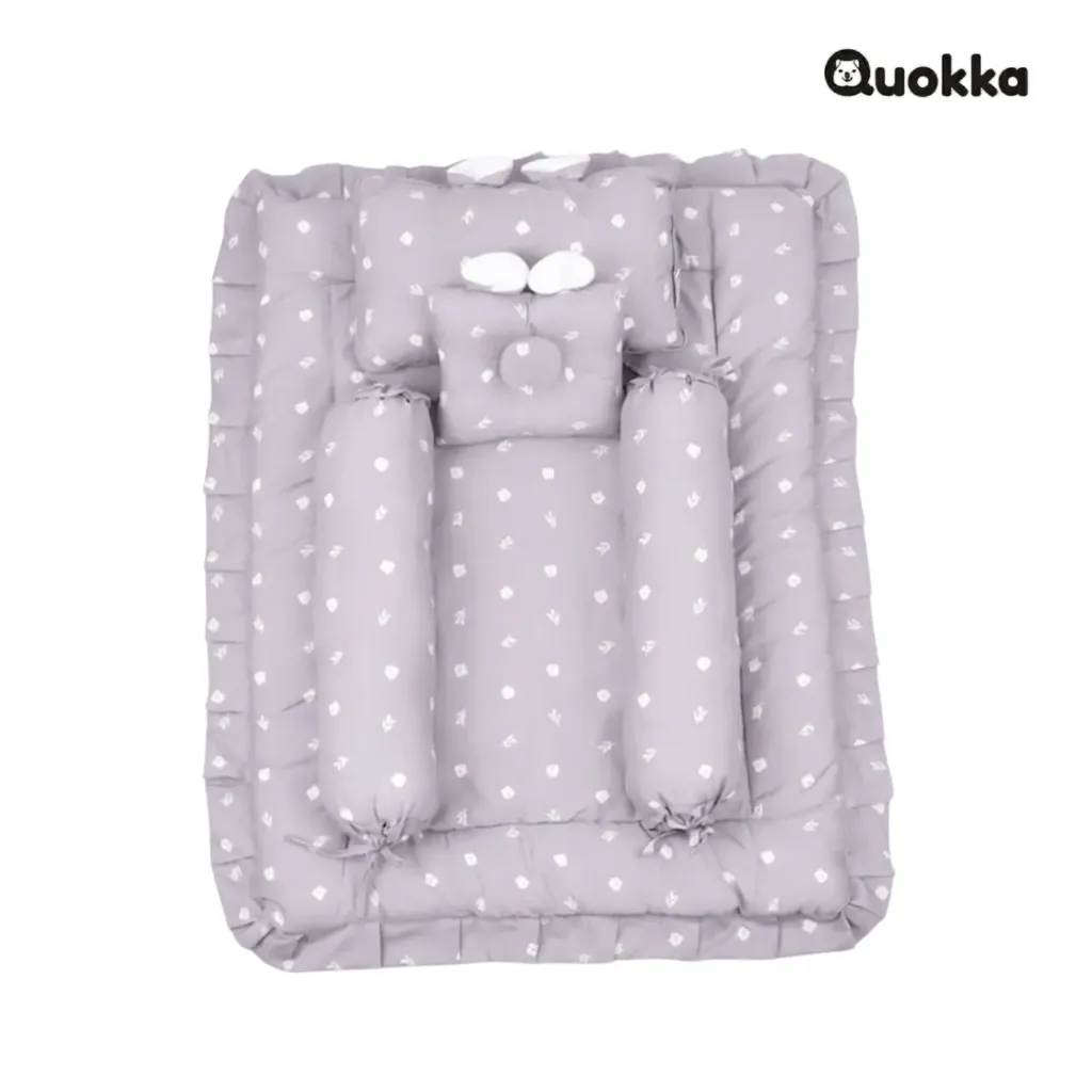 QUOKKA STANDARD BABY MATTRESS WITH BOLSTER SET