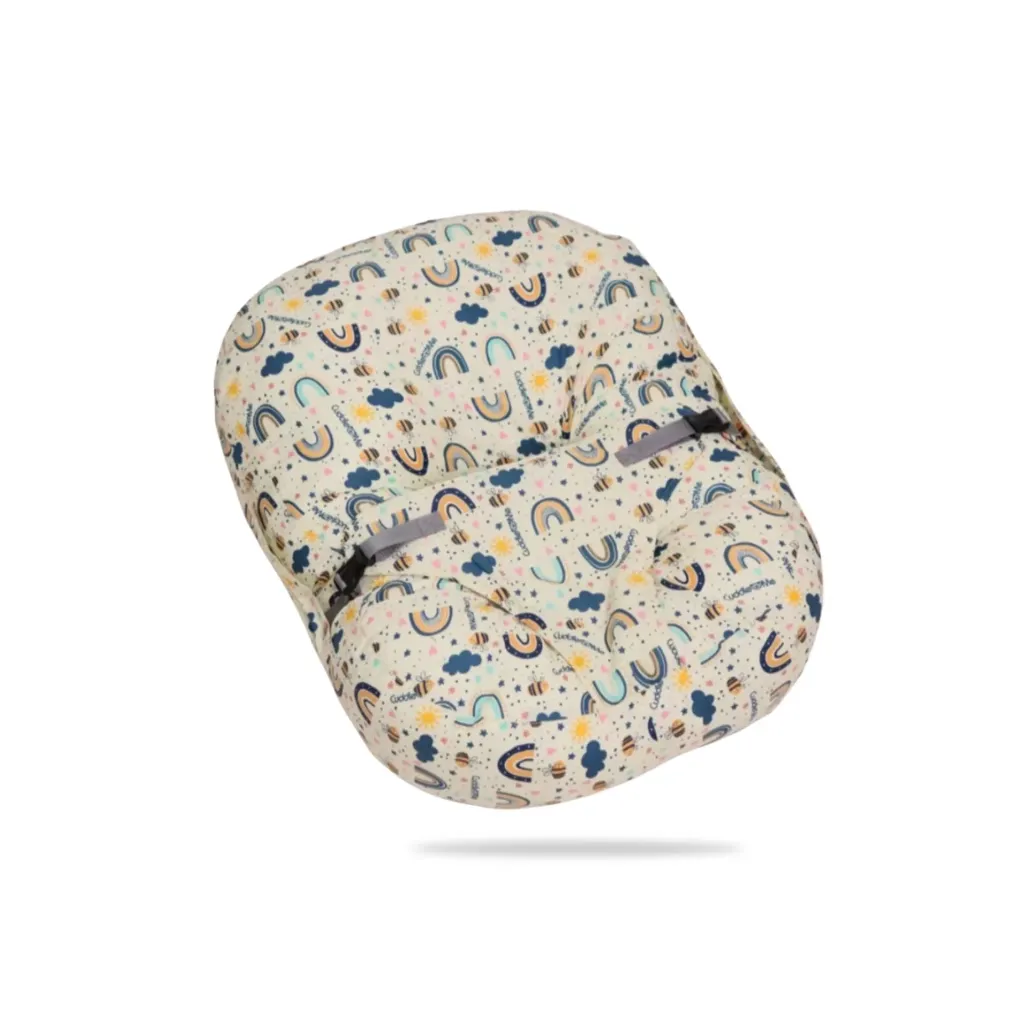 [MFG610011] NURSERY BABY SOFA (Rainbow Bee Cream)