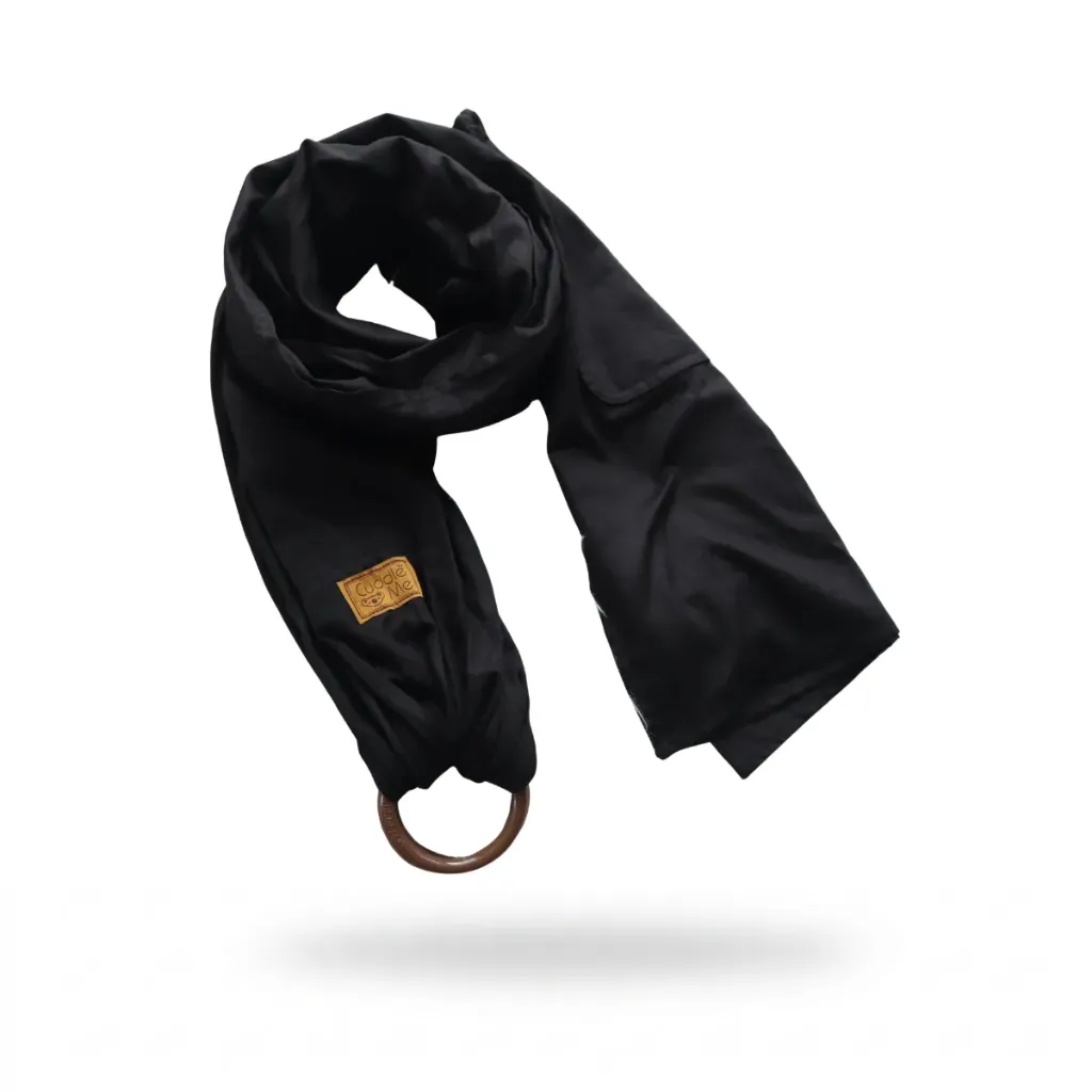 [MFG210017] RING SLING COTTON TWILL SOLID (Black)
