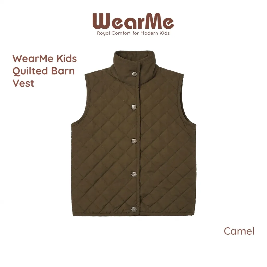 Wearme Kids Quilted Barn Vest